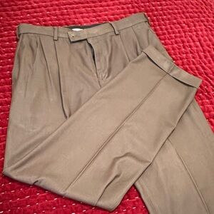 Louis Raphael Men's Khaki Dress Pants